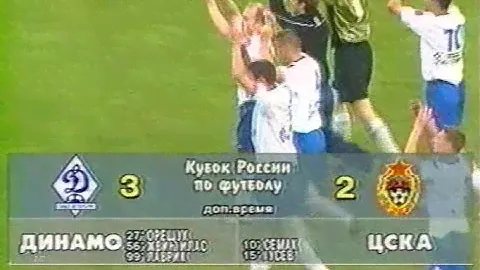 Динамо (Санкт-Петербург) 3-2 ЦСКА. Кубок России 2002/2003