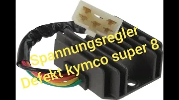Spannungsregler Defekt Kymco super 8