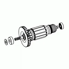 Ротор для перфоратора DeWalt DWH24 N543367