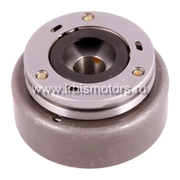 Ротор генератора 157FMI, 162FMJ (CG125-200) (с муфтой обгонной, 3 ролика) (вн. съемник)