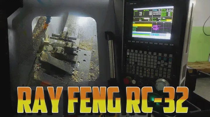 Прутковый токарный автомат с ЧПУ Ray Feng RC-32