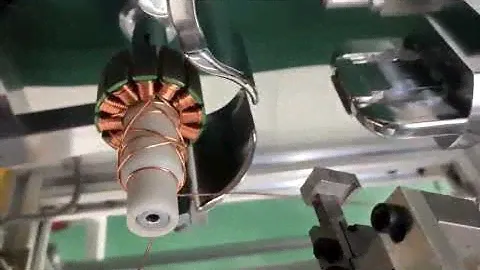 Процесс обмотки ротора электродвигателя 😍