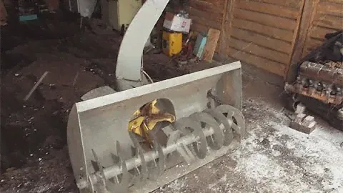 Обзор снегоочистительного ротора.