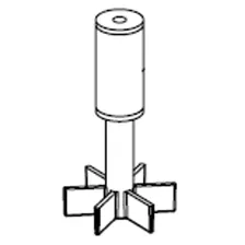 Ротор TURBO FILTER/ CIRCULATOR/ PFN 2000 (без оси)