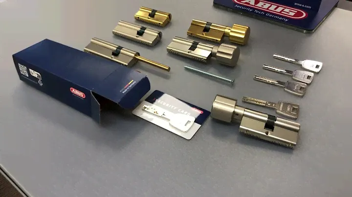 ABUS. Комплектация цилиндрового механизма X12R