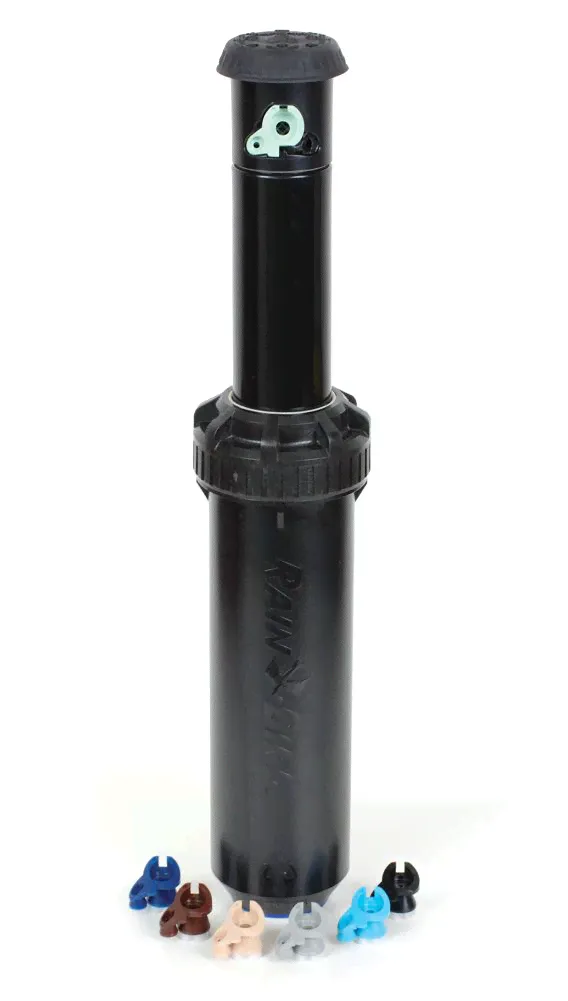 Rain Bird 8005 - ротор с запорным клапаном, h=12.5см., R=17.4-24.7м., сектор 50-360°, 1"ВР