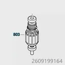 🛍 Ротор для ротора для BOSCH GEX125-1AE GEX125-1A 2609199164, произвольная орбитальная шлифовальная машина, электроинструмент, аксессуары, электроинструменты, часть