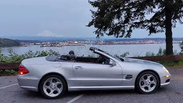 Mercedes SL 500 roof problem solved,  installing vacum pump after repair / Soft close workings!