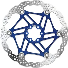 Ротор велосипедный HOPE FLOATING DISC, 203 мм, 6 болтов, синий, HBSP3302036FB