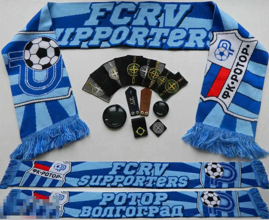Шарф ФК Ротор Волгоград «FCRW Supporters»-0