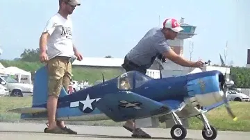 Rc Biggest F4U Corsair 400ccm Super Moki