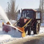 Ротор для уборки снега в аренду в Новосибирске
