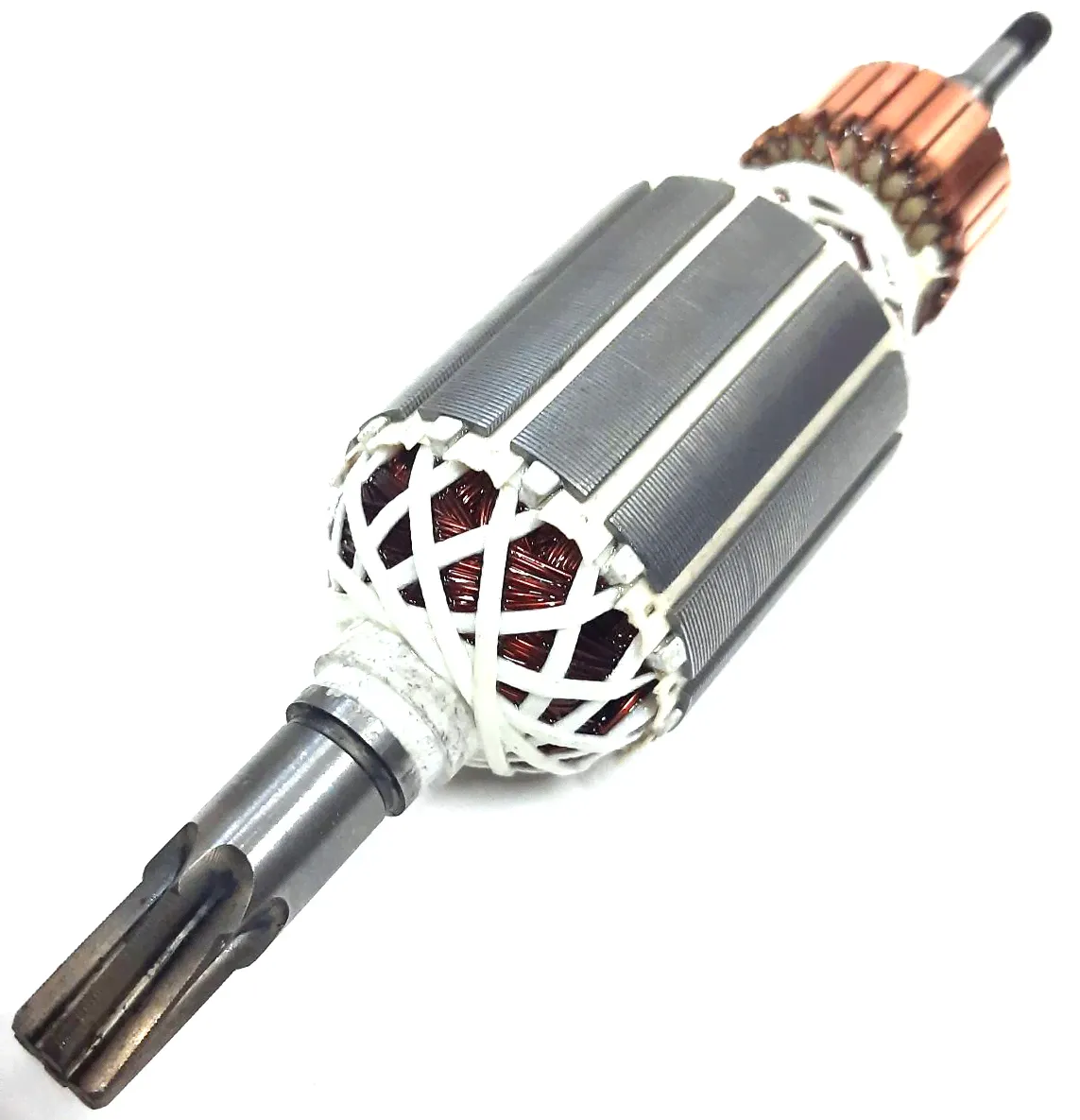 Ротор / якорь для перфоратора Makita HR4001C, HR4010C, HR4011C Доп. бронировка (аналог 513633-7)
