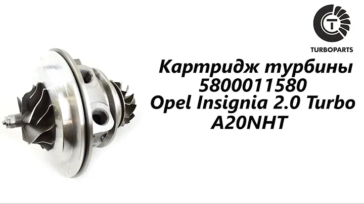 Картридж турбины Opel Insignia. Турбокомпрессор Опель Инсигния 2.0 Turbo A20NHT. 5800011580.