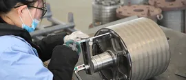 Ротор алюминиевый литье для больших поставщиков двигателей