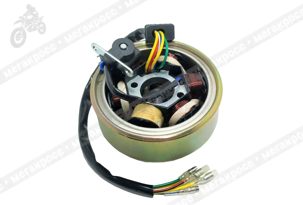 Ротор + статор 6 катушек TTR125 153FMI, 154FMI+ обгон. муфта