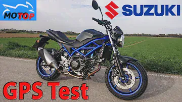 Suzuki SV650 (2022) - GPS Test - ACCELERATION / ROLL ON / TOPSPEED