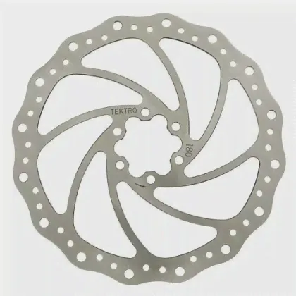 Тормозной диск (ротор) Tektro TR180-24, 180 мм, под 6 болтов, сталь 1BF000000150-0
