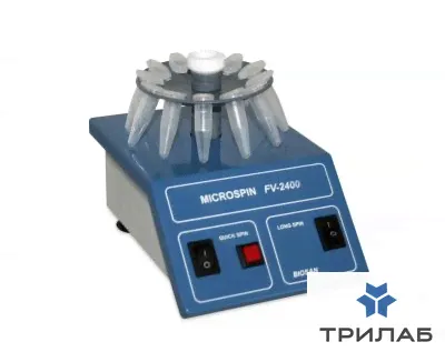 Центрифуга–вортекс 2800 об/мин, 500g, 12х1,5/2 мл, 12х0,5/0,2 мл, ротор R-1.5M и ротор R-0.5/0.2M, М