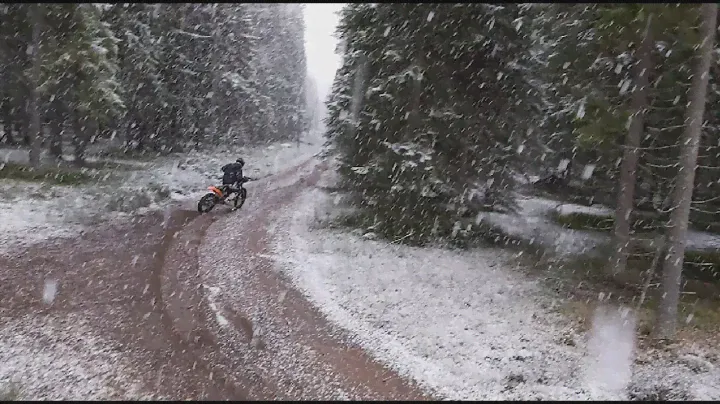 KTM SX 125 - First Snow