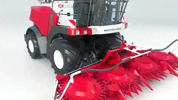 Кормоуборочный комбайн RSM 1401 технологический процесс