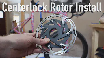 Sram Centerlock Rotors - Project Tarmac Install