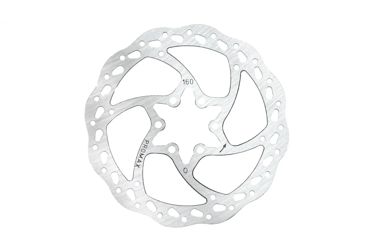 Ротор PROMAX DT-160A 160 mm,крепление IS6,болты,фигурный-0