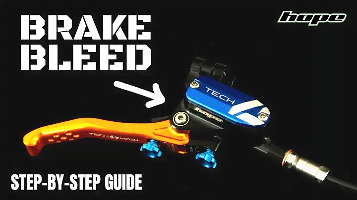 Hope Tech Brake Bleed Walkthrough Guide | Bleed Your Brakes Like The Pros!