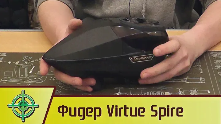 Обзор фидера Virtue Spire. Paintball loader Virtue Spire review.