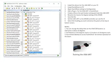 AR500 Rotor connection to PC