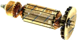 Ротор (Якорь) болгарки Киров (Лепсе) МШУ-0,6-115, МШУ-0,6-115-М (после 04.2000 г. с длинным валом)