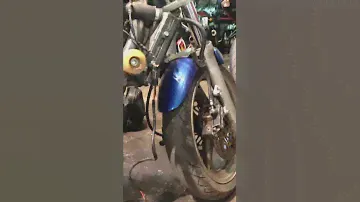 Работа двигателя Suzuki GSF 400-1 1991