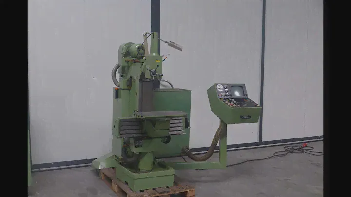 3502 = MAHO MH 400 P - MAH4METAL - Universal Milling Fraesmaschine Freesbank