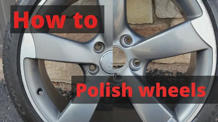 Как отполировать диски (диски Audi Rotor)