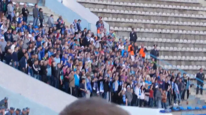 2012/13 ФНЛ 30-й тур. Ротор - Торпедо. Переклички болельщиков.