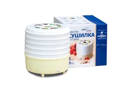 Сушилка для овощей и фруктов Ротор Алтай СШ-022, 5 поддонов, цветная уп.
