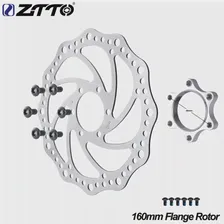 ZTTO MTB Велосипед Ступица с резьбой Дисковый Тормоз Ротор Горный велосипед 6 Болтов Фланцевый адаптер Свободного хода Велоспорт 160 мм 48 мм Ротор