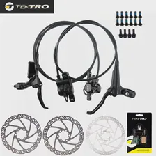 TEKTRO HD M285 Гидравлический Дисковый Тормоз MTB Велосипедный Передний/Задний Тормоз 800/1500 мм 160/180/203 мм Ротор Запчасти Для Горного Велосипеда