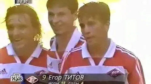 11.07.1999 Чемпионат России 21 тур Спартак (Москва) - Ротор (Волгоград)