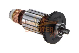 Ротор (Якорь) MAKITA (L-183 мм, D-54 мм, 9 зубов, наклон вправо) см.510071-4, 518765-5