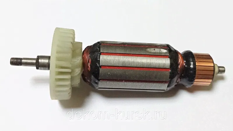 Якорь Зубр штробореза ЗШ-1500 ротор L=181мм ф41х59мм-4